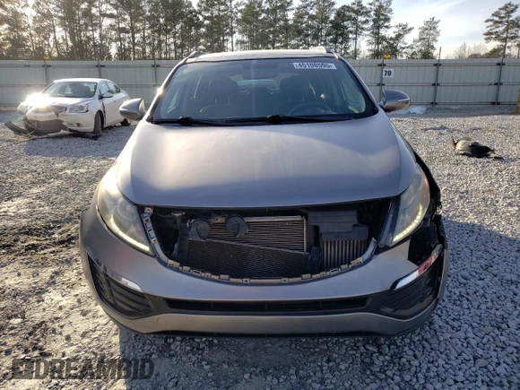 2011 Kia Sportage SX with VIN KNDPC3A63B7164430, listed as a Copart auction lot 45100595 with 151,075 mi miles and Salvage title. Bid and sale history available at DreamBid. Image 5.