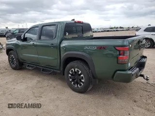 2023 Nissan Frontier PRO-4X with VIN 1N6ED1EKXPN669249, listed as a Copart auction lot 63694224 with 18,689 mi miles and Salvage Title. Bid and sale history available at carsss.com. Image 2.