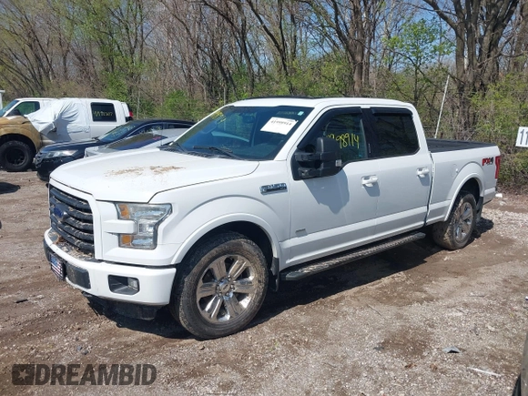 2015 Ford F-150 XLT with VIN 1FTFW1EG7FFB92544, listed as a IAAI auction lot 41998914 with Not Provided miles and . Bid and sale history available at carsss.com. Image 2.