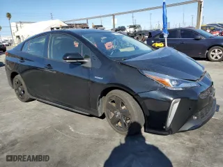 2022 Toyota Prius L Eco with VIN JTDKAMFU3N3165215, listed as a Copart auction lot 47499305 with 17,455 mi miles and Salvage Title. Bid and sale history available at carsss.com. Image 4.