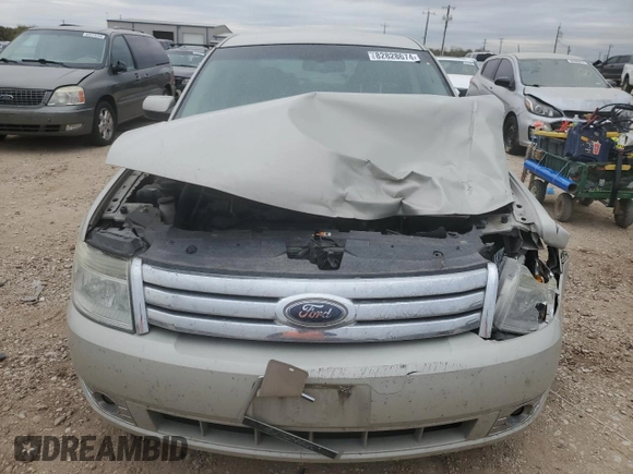 2008 Ford Taurus SEL with VIN 1FAHP24W28G137622, listed as a Copart auction lot 82828674 with 118,888 mi miles and Salvage Title. Bid and sale history available at carsss.com. Image 5.