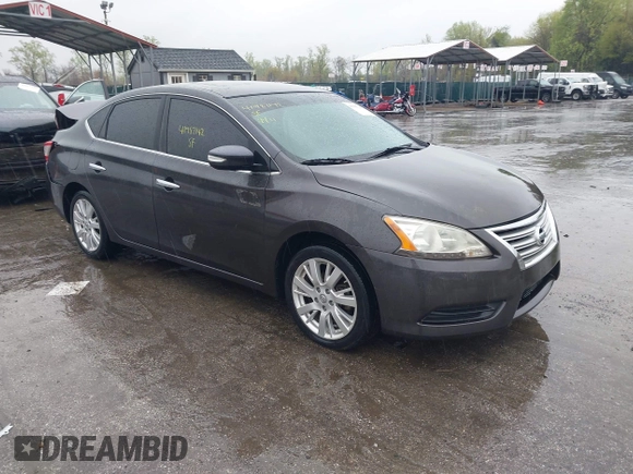 2013 Nissan Sentra S with VIN 3N1AB7AP5DL669623, listed as a IAAI auction lot 41987142 with 157,044 mi miles and . Bid and sale history available at DreamBid. Image 1.