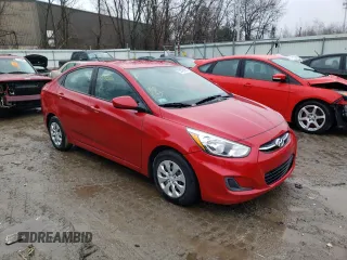 2017 Hyundai Accent SE with VIN KMHCT4AE0HU281397, listed as a Copart auction lot 35791303 with 100,120 mi miles. Bid and sale history available at carsss.com. Image 4.