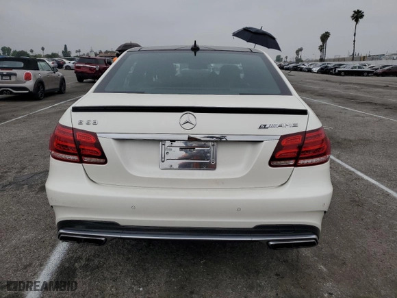 2016 Mercedes-Benz E-Class AMG E 63 S with VIN WDDHF7GB9GB178849, listed as a Copart auction lot 54595574 with 23,587 mi miles. Bid and sale history available at carsss.com. Image 6.