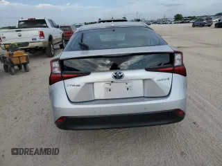 2022 Toyota Prius L Eco with VIN JTDKAMFU9N3167048, listed as a Copart auction lot 53555445 with 54,563 mi miles and Salvage Title. Bid and sale history available at carsss.com. Image 6.