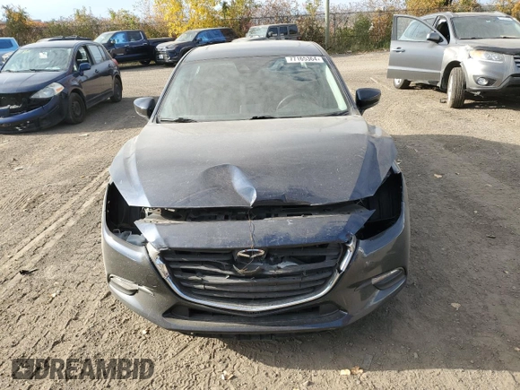 2017 Mazda 3 Touring with VIN JM1BN1V72H1104811, listed as a Copart auction lot 77165364 with 122,909 mi miles and Salvage Title. Bid and sale history available at DreamBid. Image 5.