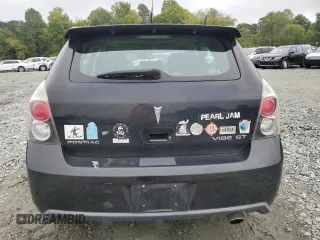 2009 Pontiac Vibe GT with VIN 5Y2SR67069Z416909, listed as a Copart auction lot 72724154 with 172,665 mi miles and Clean Title. Bid and sale history available at carsss.com. Image 6.