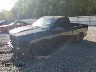 2017 Ram 1500 Express with VIN 3C6JR6AG2HG541896, listed as a Copart auction lot 52582355 with 130,383 mi miles and Salvage title. Bid and sale history available at DreamBid. Image 1.