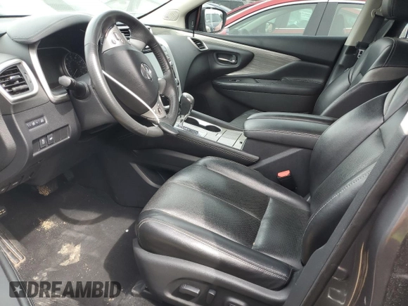 2017 Nissan Murano SL with VIN 5N1AZ2MH9HN184774, listed as a Copart auction lot 47986105 with 153,228 mi miles and Salvage Title. Bid and sale history available at DreamBid. Image 7.