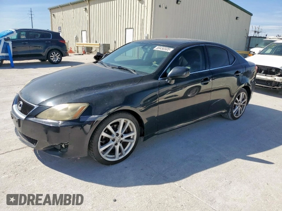 2006 Lexus IS 250 Manual with VIN JTHBK262862013534, listed as a Copart auction lot 50456505 with 138,620 mi miles and Clean Title. Bid and sale history available at carsss.com. Image 1.