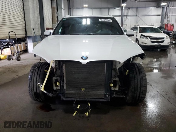 2017 BMW X5 xDrive50i with VIN 5UXKR6C57H0J84002, listed as a Copart auction lot 62474004 with 109,029 mi miles and Salvage title. Bid and sale history available at DreamBid. Image 5.
