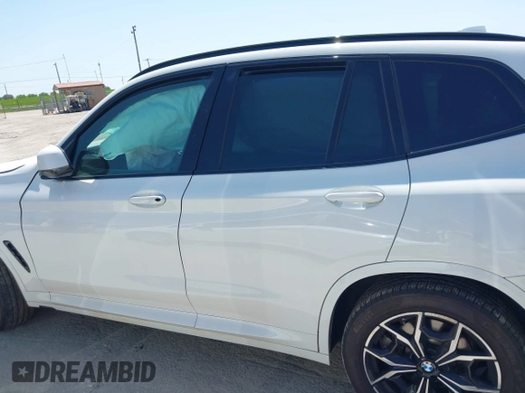 2023 BMW X3 sDrive30i with VIN 5UX43DP05P9S19868, listed as a IAAI auction lot 41989094 with Not Provided miles and . Bid and sale history available at DreamBid. Image 14.