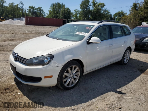 2011 Volkswagen Jetta SportWagen TDI with VIN 3VWPL7AJXBM699799, listed as a Copart auction lot 70021254 with 148,604 mi miles and Salvage Title. Bid and sale history available at carsss.com. Image 1.