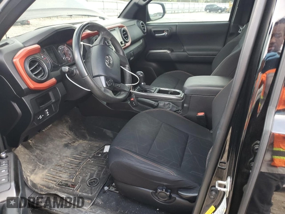 2016 Toyota Tacoma SR with VIN 5TFCZ5AN1GX002643, listed as a Copart auction lot 49168045 with 107,731 mi miles and Salvage Title. Bid and sale history available at carsss.com. Image 7.