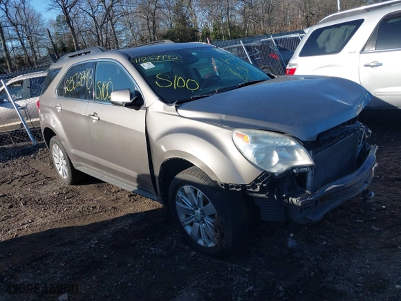 2011 Chevrolet Equinox LT w/2LT with VIN 2CNALPEC9B6402466, listed as a IAAI auction lot 41837992 with 999,999 mi miles. Bid and sale history available at carsss.com. Image 1.