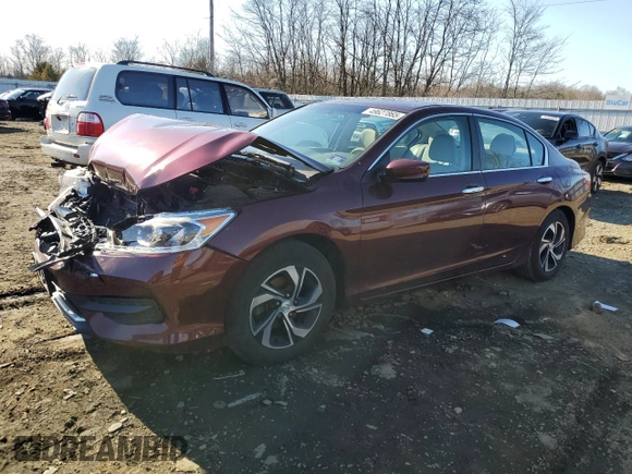 2016 Honda Accord LX with VIN 1HGCR2F30GA008069, listed as a Copart auction lot 49627865 with Not Provided miles and Salvage Title. Bid and sale history available at DreamBid. Image 1.