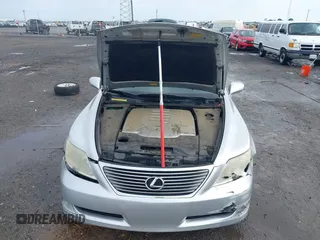 2008 Lexus LS 460 with VIN JTHBL46F185075967, listed as a IAAI auction lot 42277261 with 181,585 mi miles and . Bid and sale history available at DreamBid. Image 10.