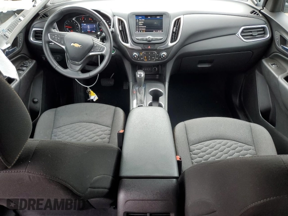 2021 Chevrolet Equinox LT with VIN 3GNAXKEV3ML395615, listed as a Copart auction lot 53641215 with 37,167 mi miles and Salvage title. Bid and sale history available at DreamBid. Image 8.