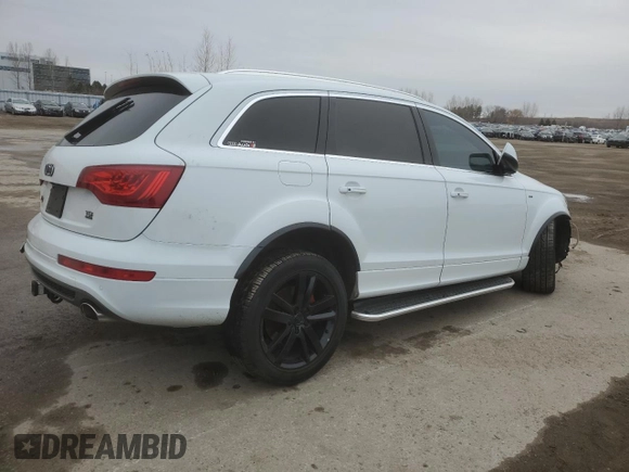 2015 Audi Q7 3.0L TDI Vorsprung Edition with VIN WA1WMCFEXFD008430, listed as a Copart auction lot 79434454 with 174,763 mi miles and Salvage Title. Bid and sale history available at carsss.com. Image 3.