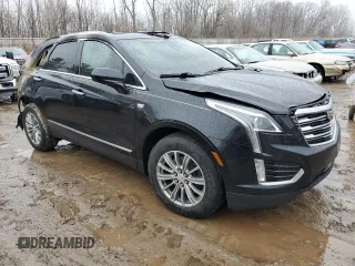2017 Cadillac XT5 Luxury FWD with VIN 1GYKNBRS8HZ130524, listed as a Copart auction lot 46985545 with 0 mi miles and Clean Title. Bid and sale history available at carsss.com. Image 4.