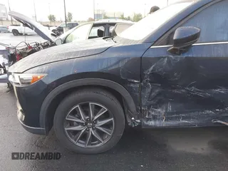 2018 Mazda CX-5 Touring with VIN JM3KFACM9J0464621, listed as a IAAI auction lot 41723627 with 45,916 mi miles. Bid and sale history available at carsss.com. Image 6.