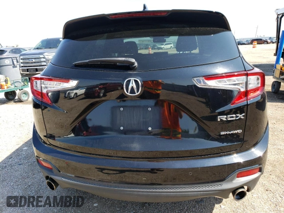 2021 Acura RDX w/Technology Package with VIN 5J8TC2H57ML001037, listed as a Copart auction lot 61814214 with 48,378 mi miles and Salvage Title. Bid and sale history available at carsss.com. Image 6.