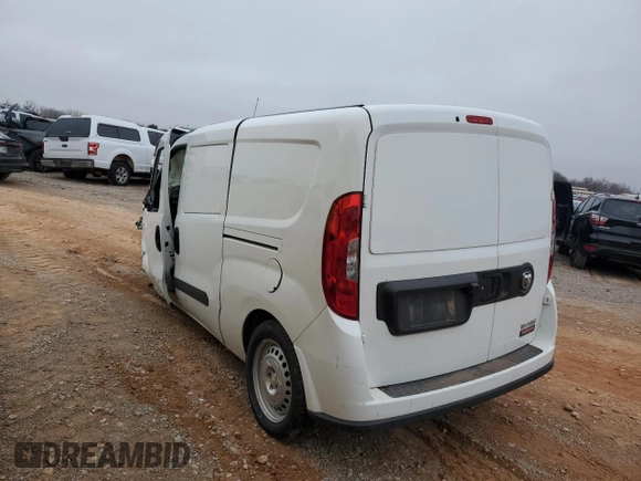 2022 Ram ProMaster City Cargo Tradesman with VIN ZFBHRFAB6N6W44508, listed as a Copart auction lot 86947964 with Not provided miles and Salvage title. Bid and sale history available at DreamBid. Image 2.