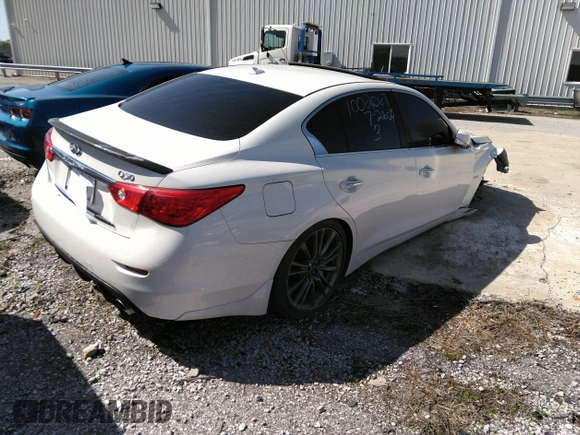 2017 Infiniti Q50 Red Sport 400 с VIN JN1FV7APXHM851309, выставлен на аукционе IAAI как лот 41985461 с пробегом 67 525 миль миль и . История ставок и продаж доступна на DreamBid. Изображение 4.