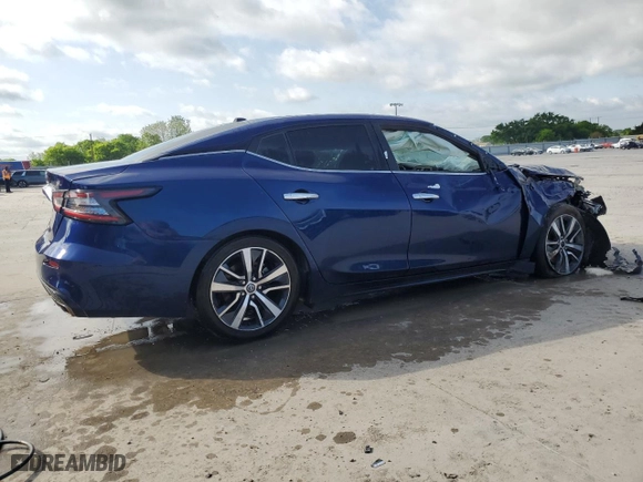 2020 Nissan Maxima SL with VIN 1N4AA6DV9LC374545, listed as a Copart auction lot 49823205 with 120,487 mi miles and Clean Title. Bid and sale history available at carsss.com. Image 3.