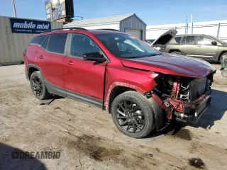 2023 GMC Terrain SLE with VIN 3GKALTEG0PL132521, listed as a Copart auction lot 41395015 with 20,182 mi miles and Salvage Title. Bid and sale history available at carsss.com. Image 4.