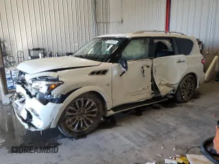 2017 Infiniti QX80 with VIN JN8AZ2NE1H9156764, listed as a Copart auction lot 48193505 with 115,992 mi miles and Non repairable. Bid and sale history available at DreamBid. Image 1.