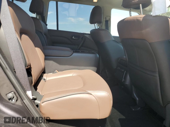 2024 Infiniti QX80 LUXE with VIN JN8AZ2AE7R9325614, listed as a Copart auction lot 59972514 with 8,594 mi miles and Salvage Title. Bid and sale history available at carsss.com. Image 11.