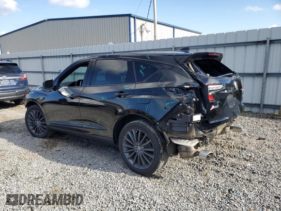2022 Acura RDX PMC Edition with VIN 5J8TC2H83NL016856, listed as a Copart auction lot 83317134 with 19,366 mi miles and Salvage Title. Bid and sale history available at carsss.com. Image 2.