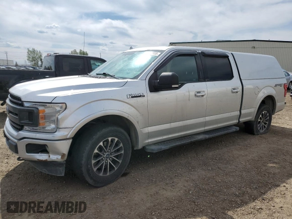2018 Ford F-150 XL with VIN 1FTFW1E58JFD90511, listed as a Copart auction lot 60147855 with 330,195 mi miles and Clean title. Bid and sale history available at DreamBid. Image 1.