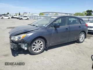 2012 Subaru Impreza Premium with VIN JF1GPAC64CH247095, listed as a Copart auction lot 53669595 with 142,618 mi miles and Salvage title. Bid and sale history available at DreamBid. Image 1.
