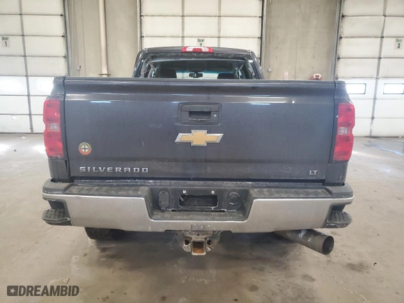 2015 Chevrolet Silverado 2500HD LT with VIN 1GC1KVE82FF117353, listed as a Copart auction lot 45543405 with 238,563 mi miles and Salvage Title. Bid and sale history available at carsss.com. Image 6.