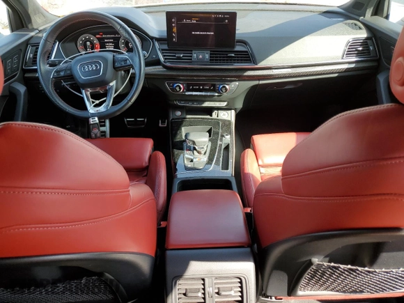 2021 Audi SQ5 Premium Plus with VIN WA1B4AFY6M2007961, listed as a Copart auction lot 64524764 with 23,822 mi miles and Salvage Title. Bid and sale history available at DreamBid. Image 8.