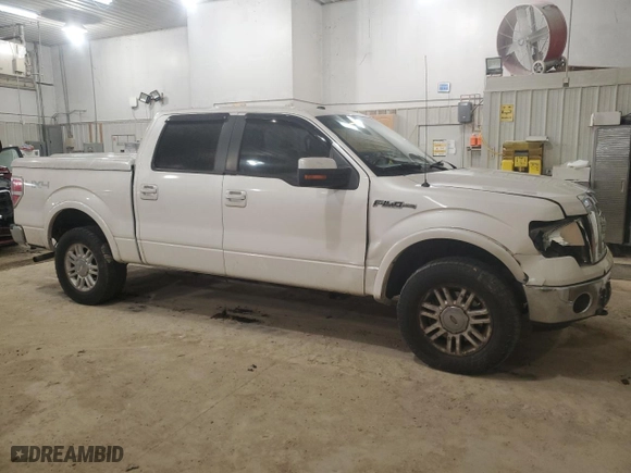 2010 Ford F-150 XL with VIN 1FTFW1EV7AFB22520, listed as a Copart auction lot 49154405 with 203,472 mi miles and Salvage Title. Bid and sale history available at carsss.com. Image 4.