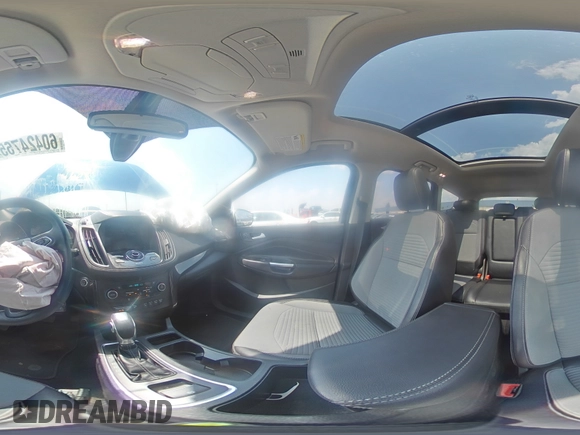 2019 Ford Escape Titanium z VIN 1FMCU9J99KUB39487, wystawiony jako Copart lot #60424765 z przebiegiem 43 094 mil mil oraz Szkoda całkowita • Salvage title. Historia ofert i sprzedaży dostępna na DreamBid. Obrazek 14.
