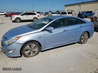 2013 Hyundai Sonata Hybrid Limited with VIN KMHEC4A46DA088568, listed as a Copart auction lot 52785715 with 111,322 mi miles and Clean Title. Bid and sale history available at carsss.com. Image 1.