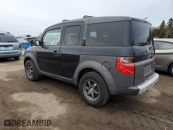 2003 Honda Element EX with VIN 5J6YH18513L802099, listed as a Copart auction lot 50189155 with 370,706 mi miles and Clean Title. Bid and sale history available at DreamBid. Image 2.