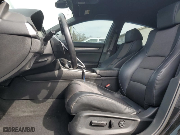 2018 Honda Accord Sedan Sport 1.5T with VIN 1HGCV1F37JA217418, listed as a Copart auction lot 46510505 with 92,022 mi miles and Salvage Title. Bid and sale history available at carsss.com. Image 7.