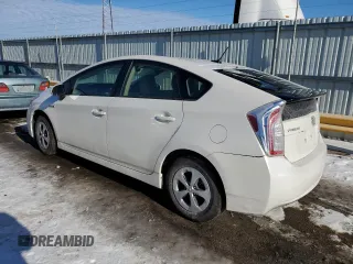 2013 Toyota Prius One with VIN JTDKN3DU6D5628047, listed as a Copart auction lot 89171655 with 150,815 mi miles and Salvage Title. Bid and sale history available at carsss.com. Image 2.