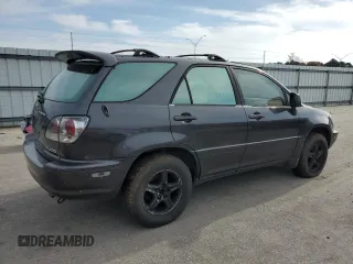 2002 Lexus RX 300 with VIN JTJGF10U920140103, listed as a Copart auction lot 82620844 with 157,055 mi miles and Clean Title. Bid and sale history available at carsss.com. Image 3.