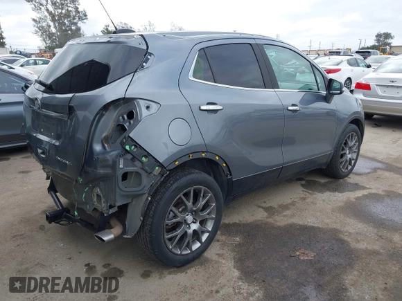 2019 Buick Encore Sport Touring with VIN KL4CJ1SB3KB744708, listed as a IAAI auction lot 42025141 with 127,220 mi miles. Bid and sale history available at carsss.com. Image 4.