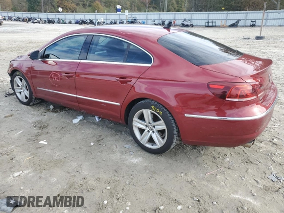2013 Volkswagen CC Sport with VIN WVWBP7AN8DE568383, listed as a Copart auction lot 82881684 with 208,481 mi miles and Salvage Title. Bid and sale history available at carsss.com. Image 2.