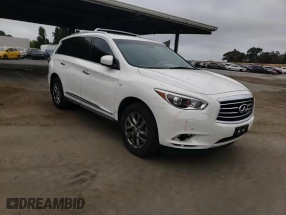 2014 Infiniti QX60 with VIN 5N1AL0MMXEC520183, listed as a Copart auction lot 61261955 with 108,691 mi miles and Salvage title. Bid and sale history available at DreamBid. Image 13.