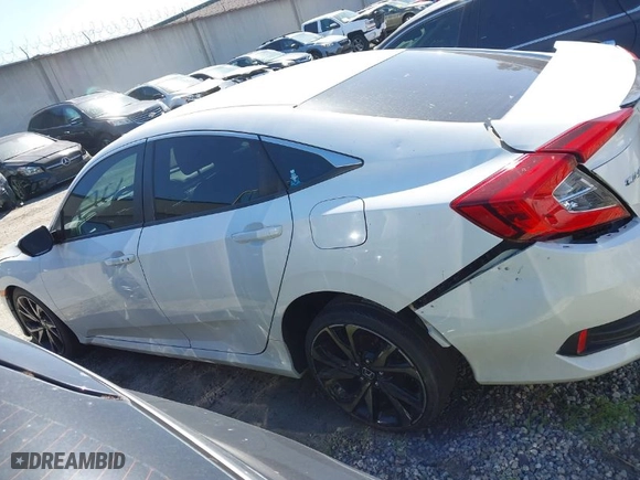 2019 Honda Civic Sedan Sport with VIN 2HGFC2F81KH517530, listed as a IAAI auction lot 41664460 with NaN miles. Bid and sale history available at carsss.com. Image 14.