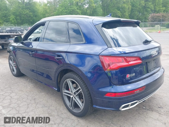 2018 Audi SQ5 Prestige with VIN WA1C4AFY6J2102360, listed as a IAAI auction lot 42302257 with 74,421 mi miles and . Bid and sale history available at DreamBid. Image 3.
