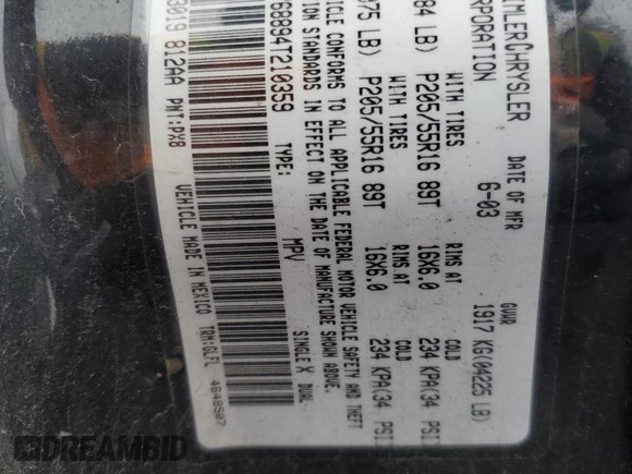 2004 Chrysler PT Cruiser Limited with VIN 3C8FY68894T210359, listed as a Copart auction lot 49745835 with 129,466 mi miles and Salvage Title. Bid and sale history available at carsss.com. Image 14.